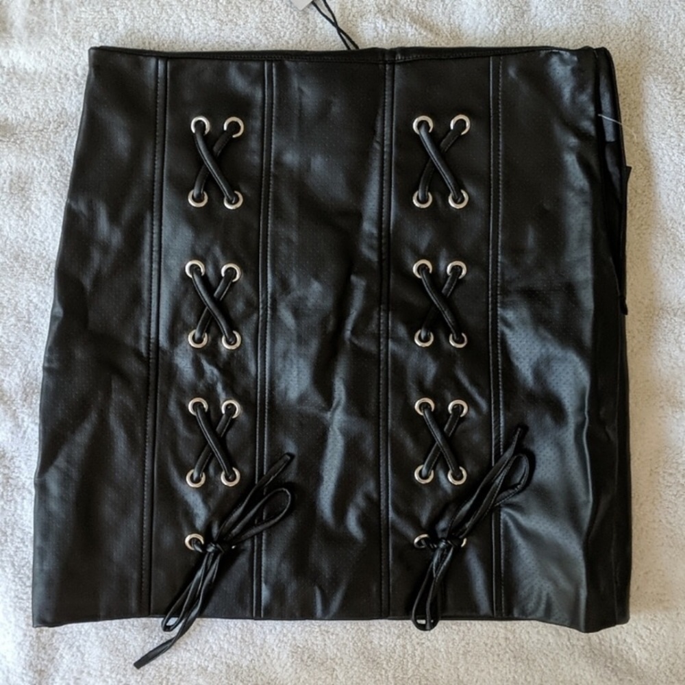 Rue 21 sexy leather skirt NWT